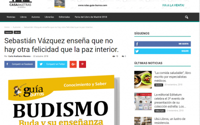 «GuíaBurros: Budismo» se hace hueco en Casa de Letras.